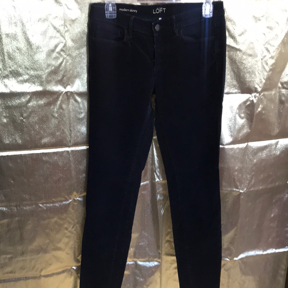 Loft Modern Skinny corduroy pants